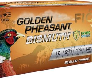 FIOCCHI GOLDEN PHEASANT 12GA - 2.75" 1-1/4OZ #4 10RD 10BX/CS