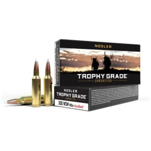 NOSLER TROPHY GRADE 300 WSM - 180GR ACCUBOND 20RD 10BX/CS