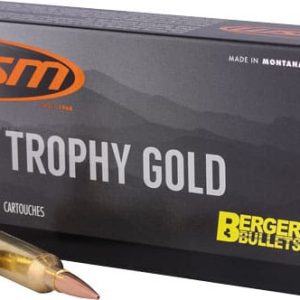 HSM TROPHY GOLD 6.5 PRC - 140GR BERGER VLD 20RD 25BX/CS