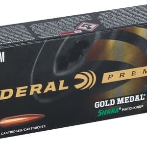 FEDERAL GOLD MEDAL 223 REM - 77GR MATCHKING 20RD 10BX/CS
