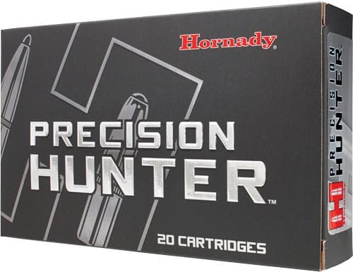HORNADY PRECISION HUNTER 7MM - REM MAG 162GR ELDX 20RD 10BX/C