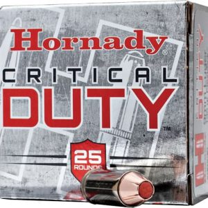 HORNADY CRITICAL DUTY 9MM - LUGER +P 135GR 25RD 10BX/CS