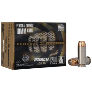 FEDERAL PUNCH 10MM 200GR JHP - 20RD 10BX/CS