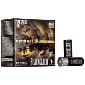 FEDERAL BLACK CLOUD 12GA 3" - 1-1/4OZ #4 1450FPS 25RD 10BX/C