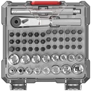REAL AVID X3 DRIVER 52-PIECE - SOCKET & GUNSMITHING BIT SET