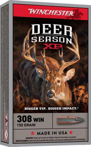 WINCHESTER DEER XP 308 WIN - 150GR EXTREME PT 20RD 10BX/CS - Image 2