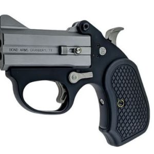 Bond Arms Stinger "Fireball" BASL-FB-9MM 3" 9mm 2 Rounds Black/Matte Stainless Extended B6 Resin Grip