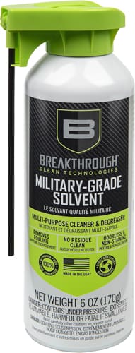 BREAKTHROUGH MILITARY-GRADE – SOLVENT AEROSOL 6OZ CLEAR