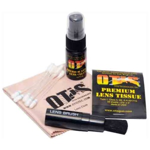 OTIS LENS CLEANING KIT - MOHAIR LEN BRUSH/CLEANER/CLOHE