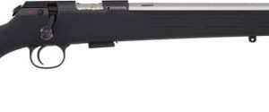 CZ 457 AMERICAN 22LR 20.5" SS - THREADED BBL. BLACK STOCK