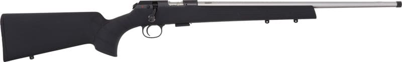 CZ 457 AMERICAN 22LR 20.5" SS - THREADED BBL. BLACK STOCK