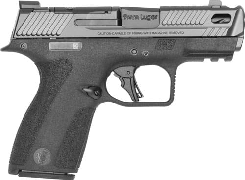 S&W PC M&P SHIELD X COMP 9MM - 13/15 RD MAGS NO SAFTY 3.6" BL