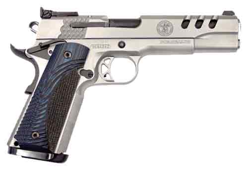S&W 1911 PERFORMANCE CENTER - 45ACP 5" AS SS G10 GRIPS