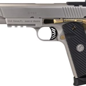 GIRSAN 1911 NEGOTIATOR TALO - 38 SUPER 5" 9RD TITANIUM/GOLD