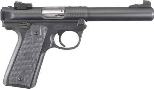 RUGER MARK IV 22/45 22LR - 5.50" ADJ. BLUED POLYMER