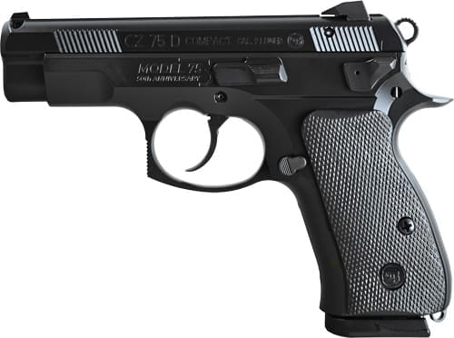 CZ 75 D PCR COMPACT 50TH ANNI - FS 15RD W/DECOCKER POLYCOTE