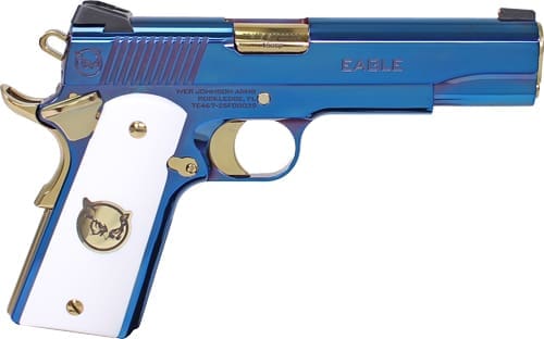 IVER JOHNSON EAGLE ULTRAMARINE - 1911 45ACP 8RD ULTRAMARINE PVD