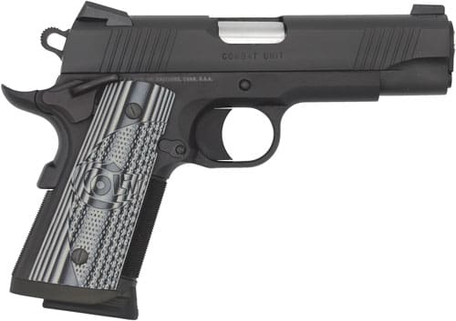 COLT COMBAT UNIT 45ACP 4.25" - 8RD ANODIZE BLACK GRAY GRIPS