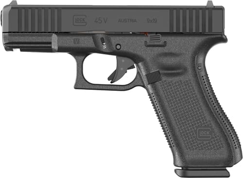 GLOCK 45 V 9MM LUGER FS - COMPENSATED 10-SHOT BLACK TALO