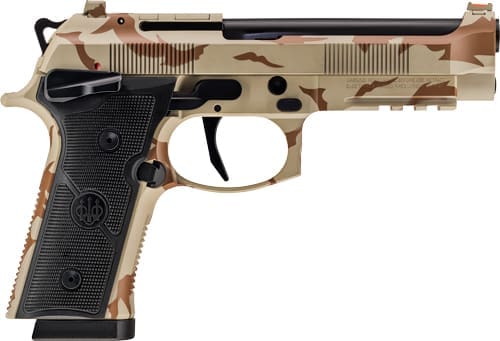 BERETTA 92XI SAO FS 9MM 4.7" - 10RD DESERT DPM CAMO 2 MAGS
