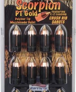 HARVESTER SCORPION 50 CAL - 300GR .451 POLY TIP SABOT 12PK