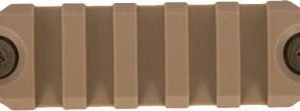 BCM RAIL SECTION--NYLON KEYMOD - 3" RAIL FDE