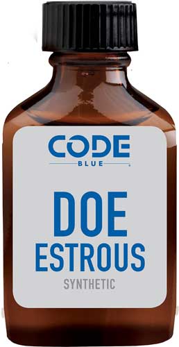 CODE BLUE DEER LURE SYNTHETIC - DOE ESTRUS 1FL OZ
