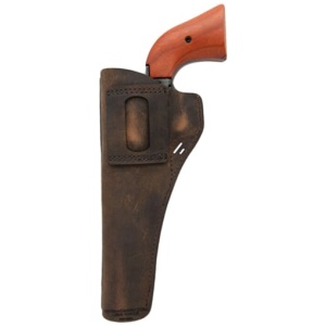 VERSACARRY RVLVR HLSTR OWB LTH - RH .22 CAL SA 6.5" UG DIS BRN