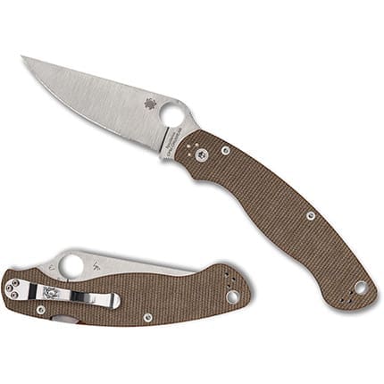 Military 2 Brown Canvas Micart