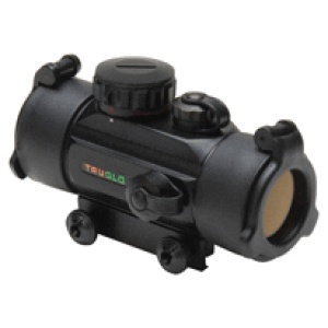 TRUGLO RED DOT SIGHT 1X30MM - 5-MOA W/MOUNT BLACK MATTE