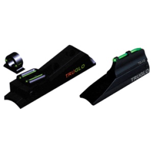 TRUGLO SIGHT SET MUZZLE-BRITE - UNIVERSAL W/GHOST RING & NOTCH