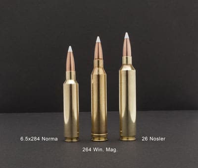 NOSLER TROPHY GRADE 26 NOSLER - 140GR ACCUBOND 20RD 10BX/CS