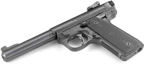 RUGER MARK IV 22/45 22LR - 5.50" ADJ. BLUED POLYMER - Image 2