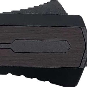 Zastava A7 OTF Knife - Tactical Black Wood | S35VN Dagger Blade