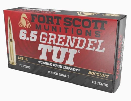 Fort Scott Munitions 6.5 Grendel Rifle Ammo - 123gr | 20rd Box