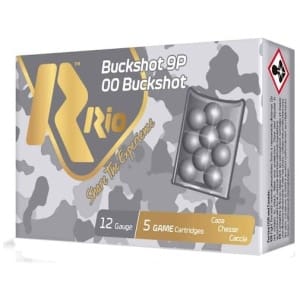 Rio Royal Buck 9P 12ga Buckshot 2.75 inch Shotgun Shells - 00Buck | 1345 fps | 5rd Box