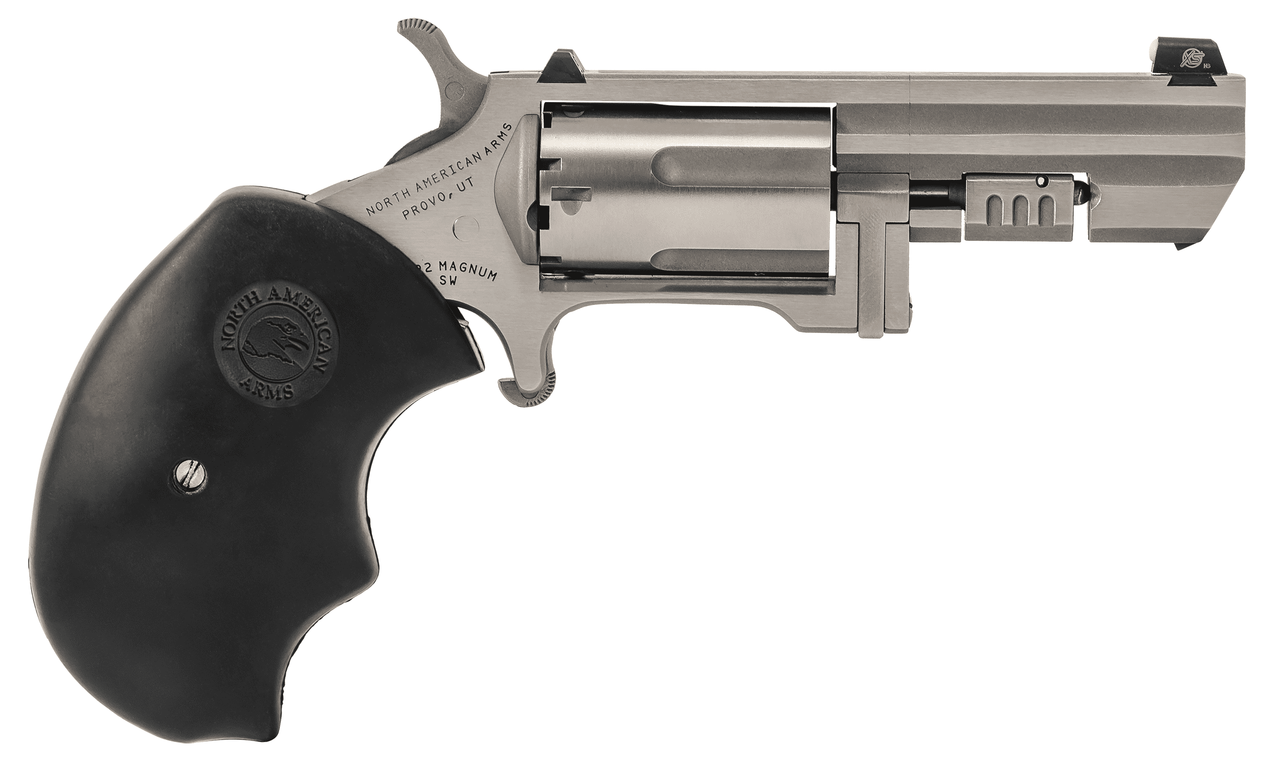 NORTH AMERICAN ARMS RECLUSE 22MAG 2" SS XS