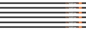 EASTON ARROW 6.5MM BOWHUNTER - 500 W/2" BULLY VANES 6-PACK