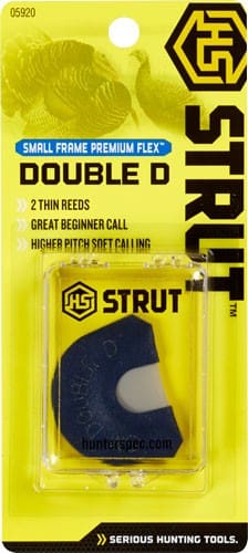 HS STRUT TURKEY CALL DIAPHRAGM - PREM FLEX DOUBLE D SMALL FRAME - Image 2