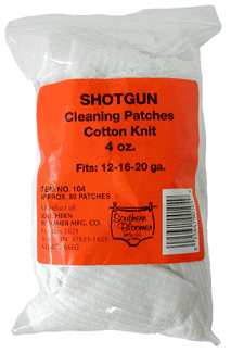SOUTHERN BLOOMER SHOTGUN - CLEANING PATCH 3"X3" 85-PACK