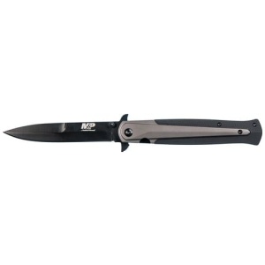 S&W KNIFE M&P DAGGER 4" BLADE - BLACK/FDE W/ POCKET CLIP