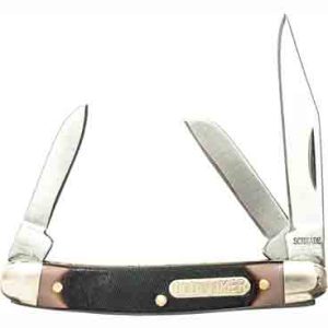 OLD TIMER KNIFE JUNIOR 3-BLADE - 2" STAINLESS DELRIN