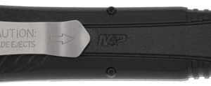 S&W KNIFE M&P OTF 3.5" AUS-8 - SPEAR BLADE TIP DOWN W/SAFETY
