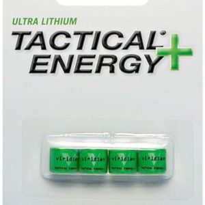 VIRIDIAN LITHIUM BATTERY 1/3N - 4-PACK FITS REACTOR