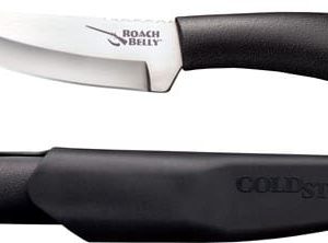 COLD STEEL ROACH BELLY 4.5" - PLAIN EDGE BLADE W/SHEATH