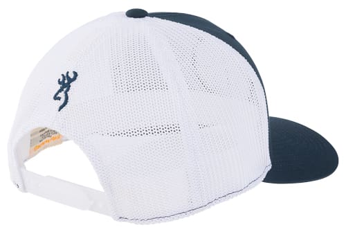 BROWNING CAP FREEDOM 110 MESH - BACK CIRCLE PATCH NAVY/WHITE