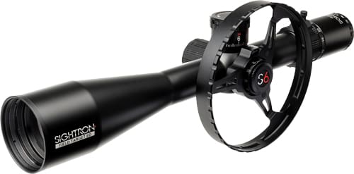 SIGHTRON SCOPE S6 10-60X56 ED - 34MM SIDE WHEEL ILLUM MOA-2FT