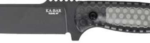 KA-BAR LES GEORGE COOL NAME - 4.62" SHEEPSFOOT & SHEATH