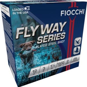 FIOCCHI FLYWAY 12GA 3" 1-1/8OZ - #2 1500FPS 25RD 10BX/CS