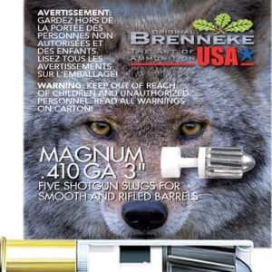 BRENNEKE USA CLASSIC MAG 410 - 3" 1/4OZ SLUG 5RD 50BX/CS
